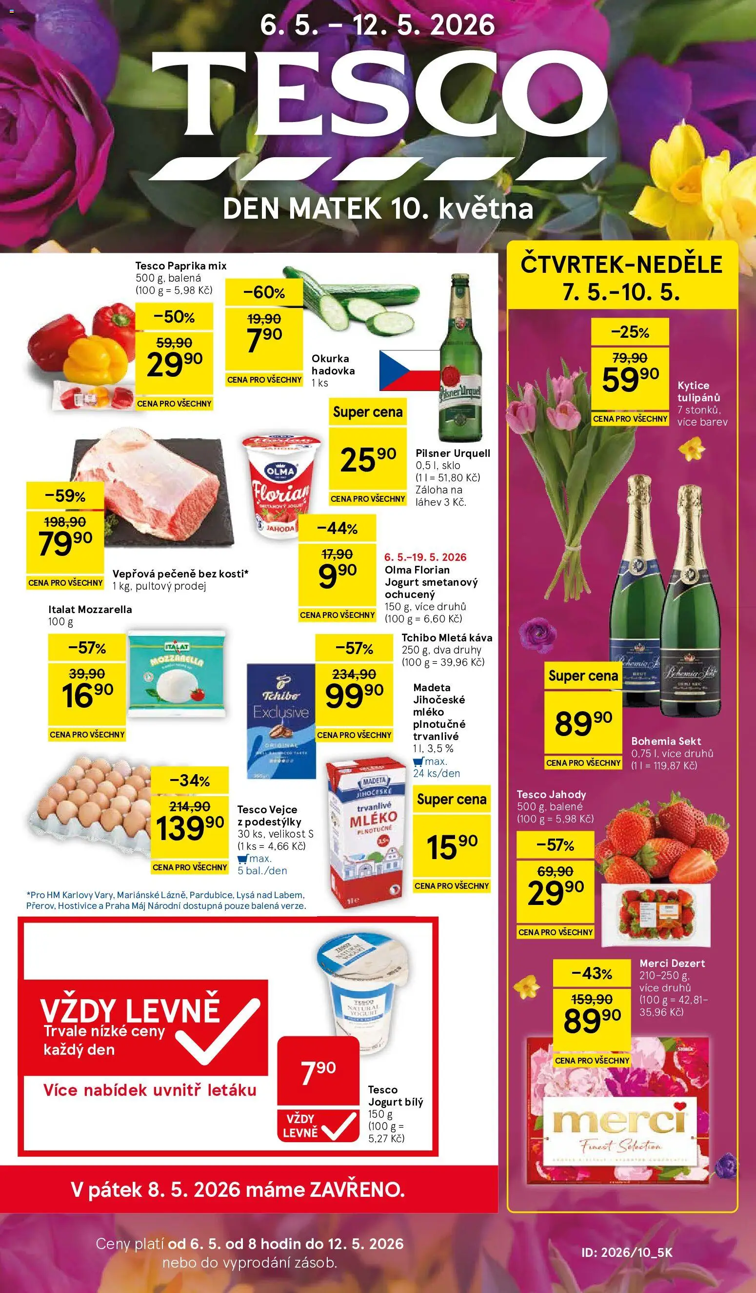 Tesco leták - Hypermarket od 06.05.2026 | Strana: 1
