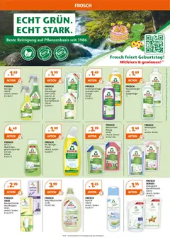 FROSCH SENSES Dusche, 300 ml bottle of shower gel, various types shown. ab 01.06.2026 gültig | Seite: 12