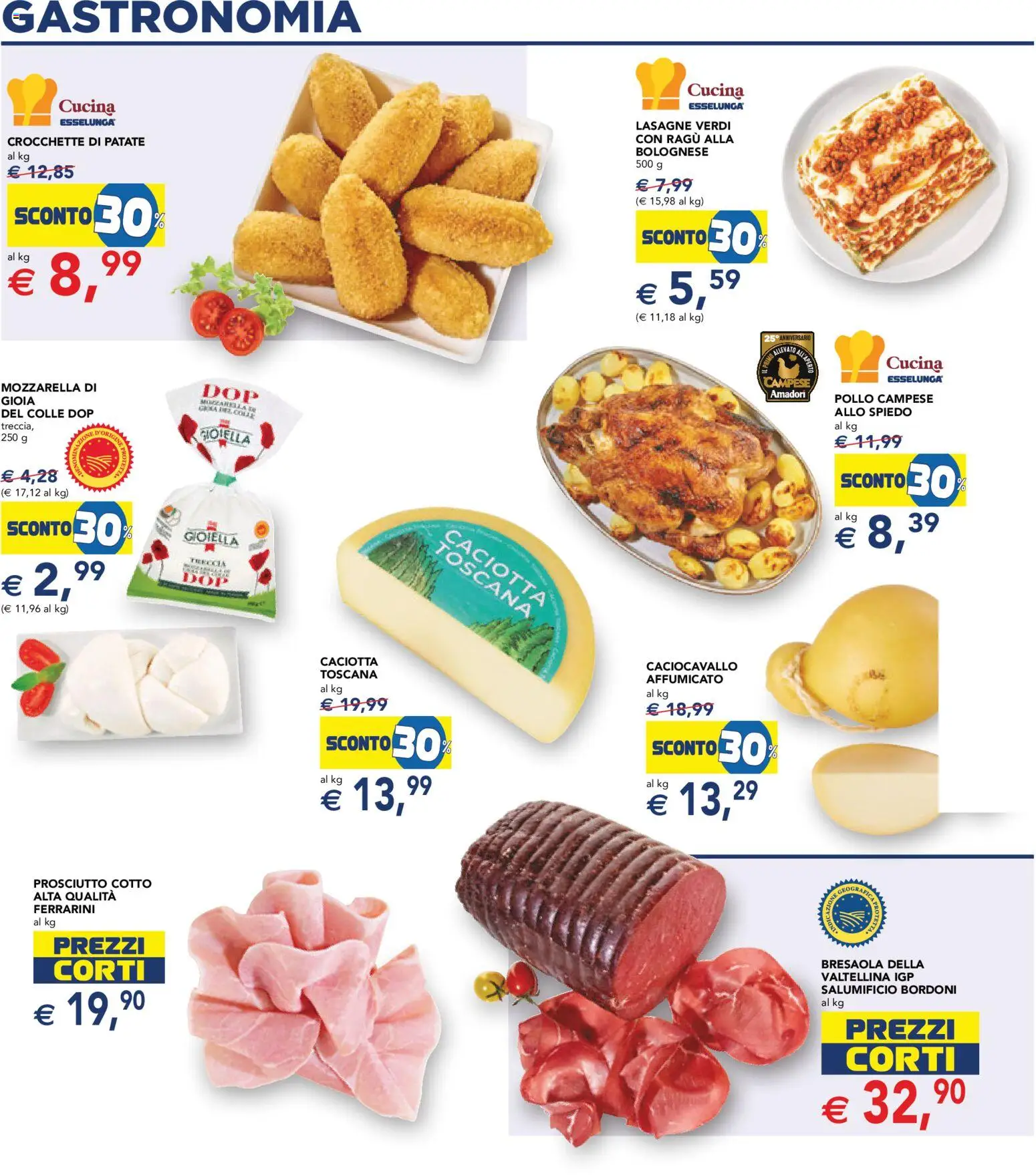 Volantino Esselunga S del 18.05.2026 | Pagina: 6 | Prodotti: Bresaola, Patate, Mozzarella, Ragú