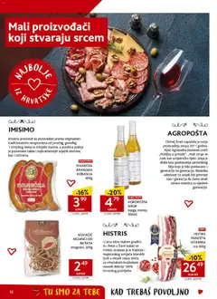 Konzum Katalog - Pregled kataloga iz trgovine Konzum, vrijedi od 16.09.2026 | Stranica: 12 | Proizvodi: Rezanci, Kobasica, Panceta, Sirup