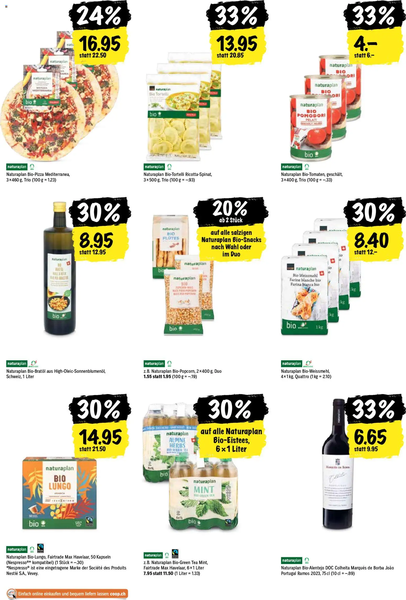 Coop aktionen – gültig ab 20.08.2026 | Seite: 27 | Produkte: Pizza, Pasta