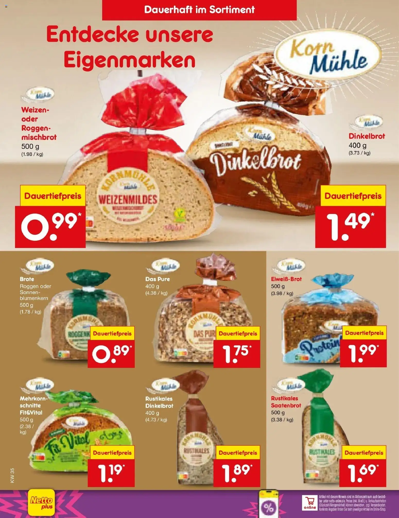 Netto Marken-Discount Prospekt Pirna (ab 24.08.2026) » Angebote | Seite: 16 | Produkte: Mühle