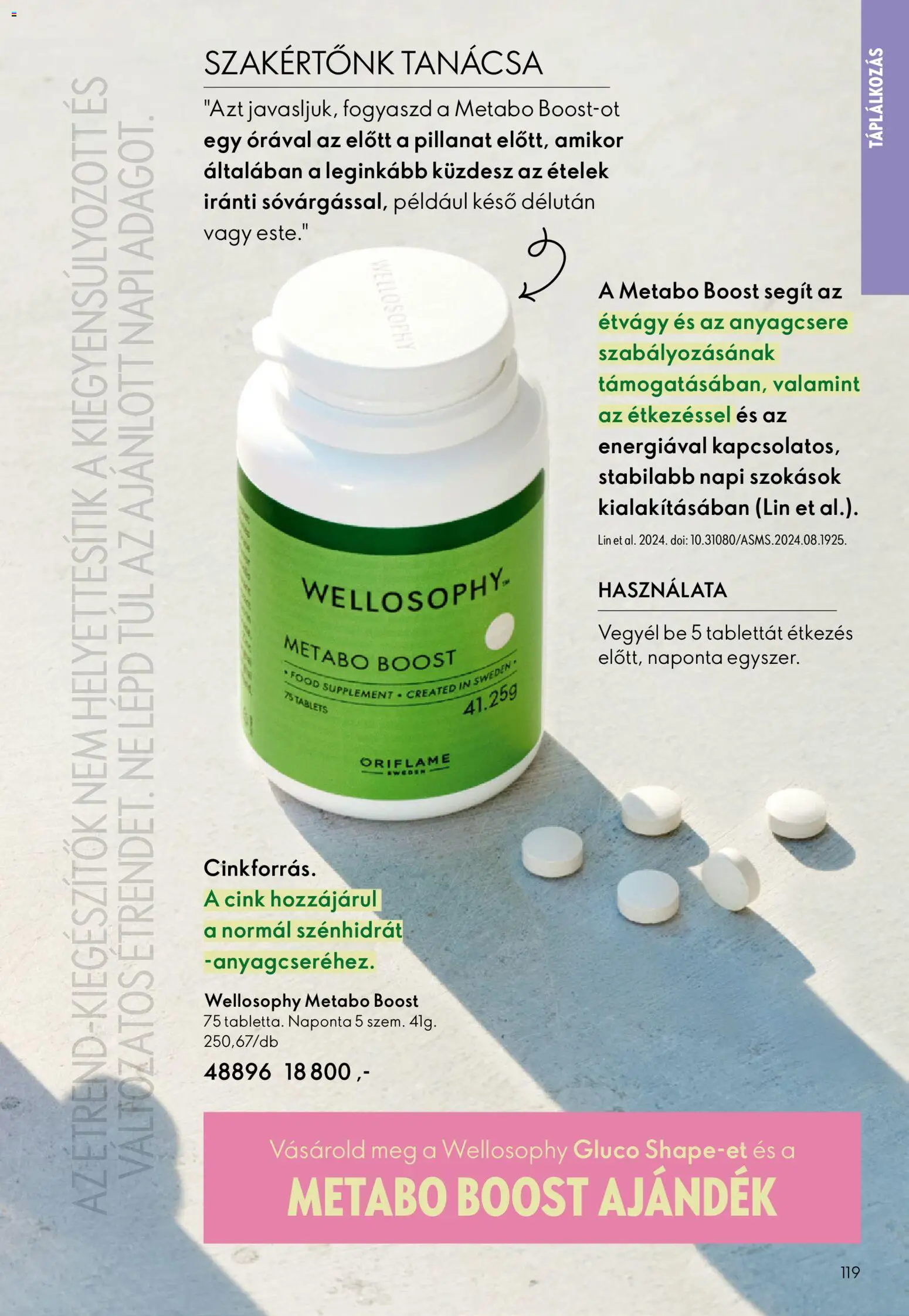 Oriflame akciós ujság - amely érvényes a következő dátumtól: 27.05.2026 | Oldal: 119