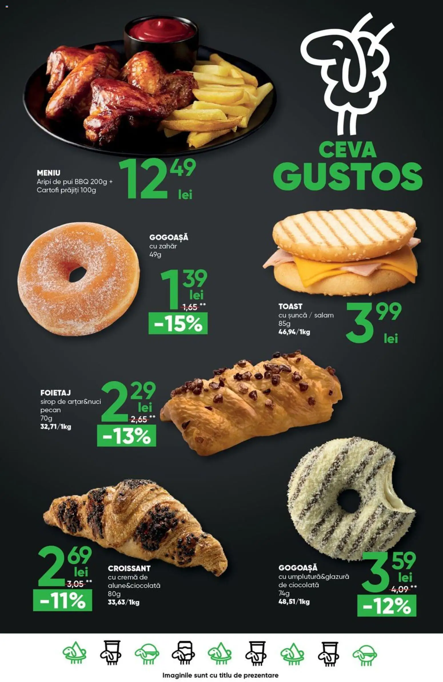 Noul catalog Profi – valabil de la 10.06.2026 | Pagină: 19 | Produse: Hacıyatmaz Kedi Oyuncağı, Foietaj, Șuncă, Sirop