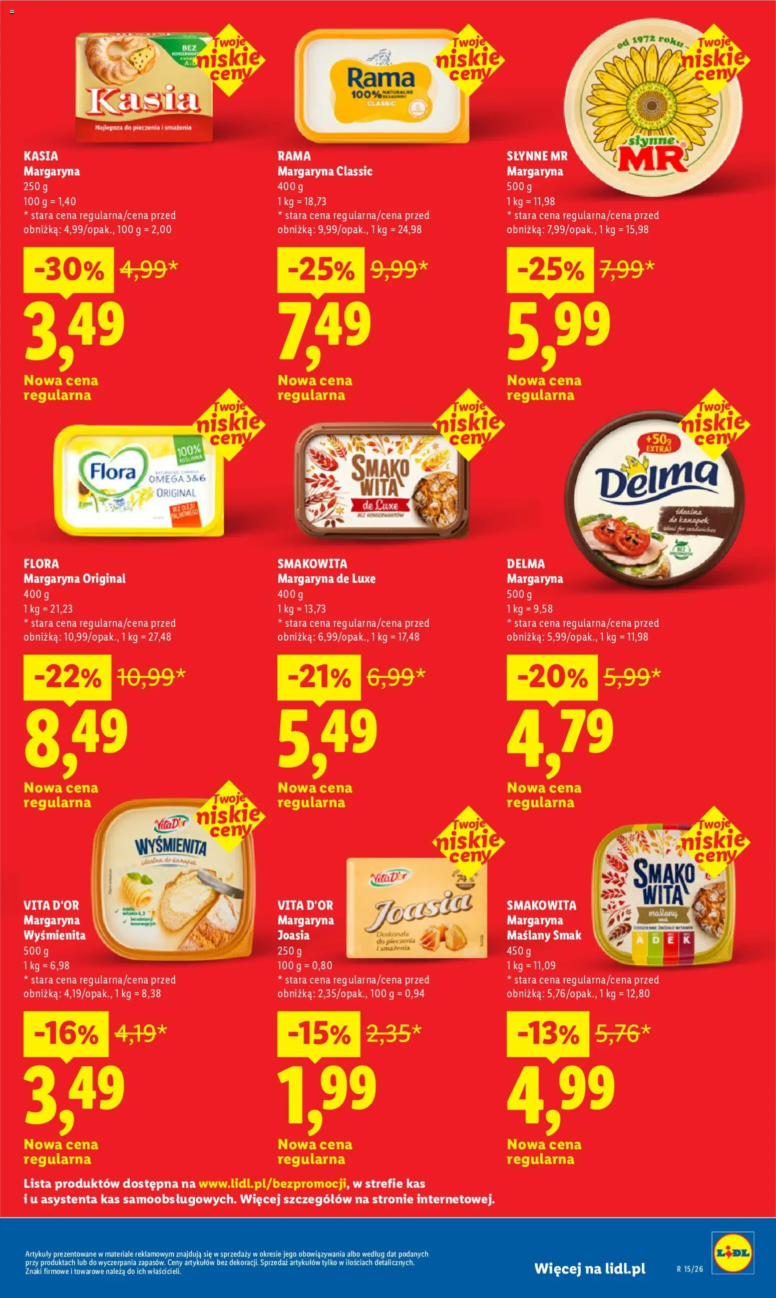 Lidl gazetka - Oszczędzaj każdego dnia od 09.06.2026 | Strona: 11 | Produkty: Margaryna