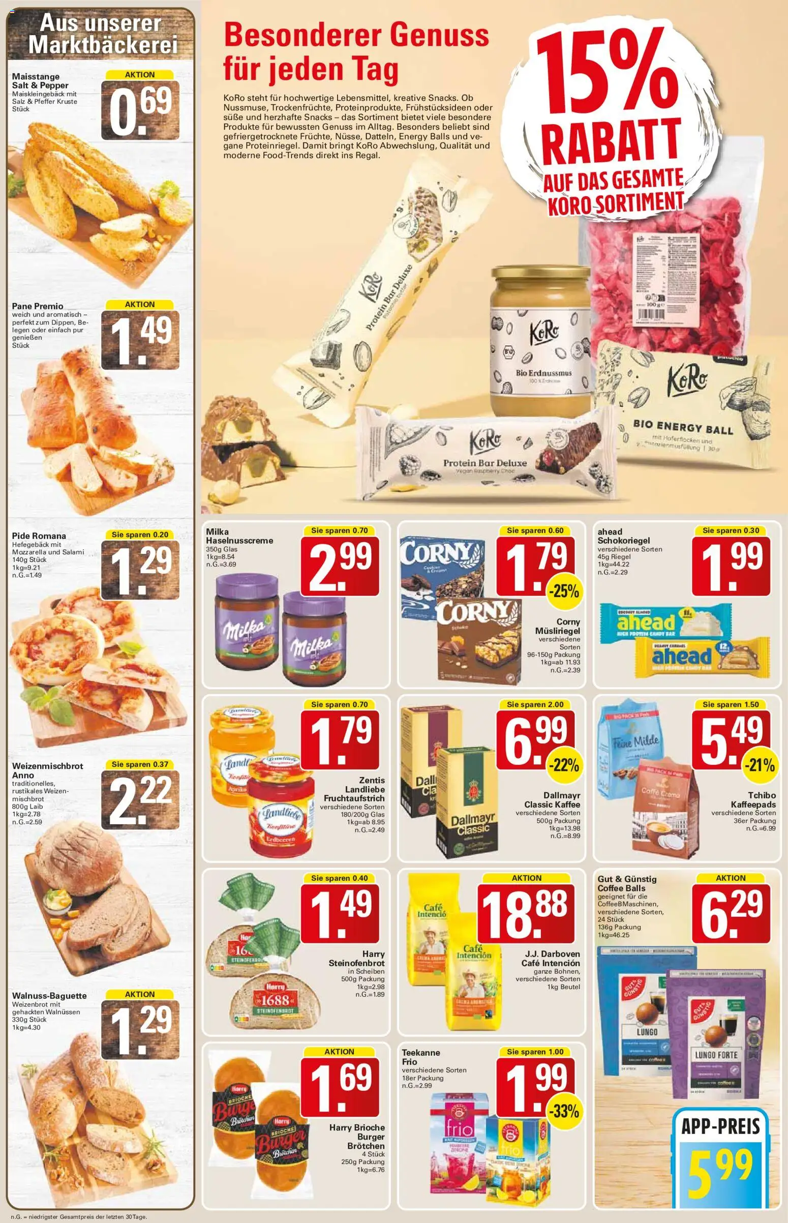 WEZ Prospekt – gültig ab 01.06.2026 | Seite: 10 | Produkte: Kaffeepads, Milka, Salz, Teekanne