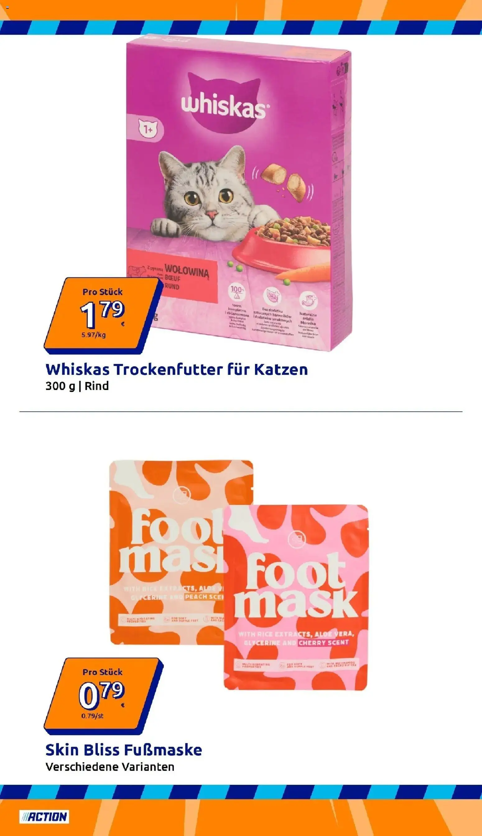 Action Kleine Preise, große Freude – gültig ab 06.05.2026 | Seite: 4 | Produkte: Whiskas, Fußmaske