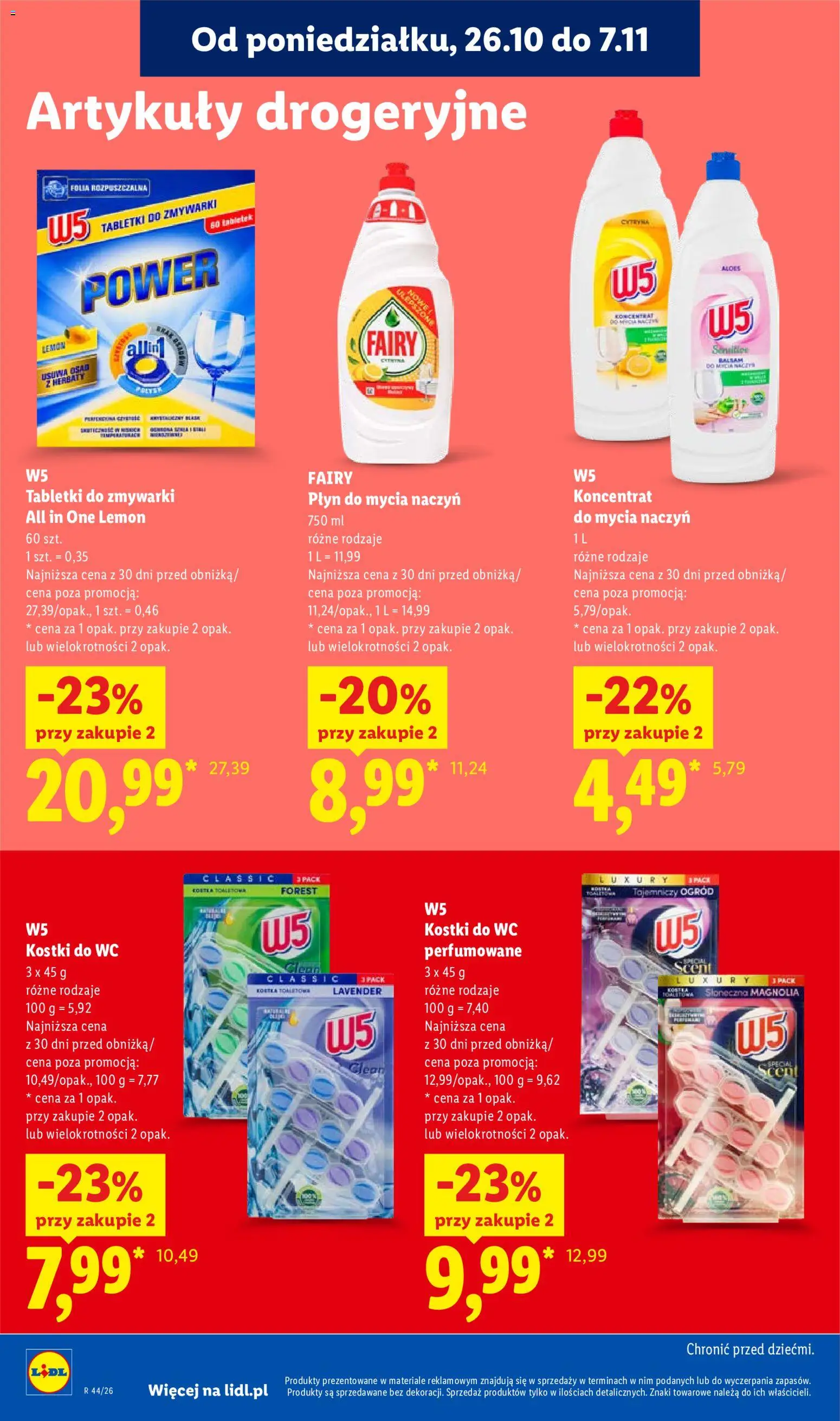 Lidl Polsko leták od 29.10.2026 | Strana: 108 | Produkty: Wc