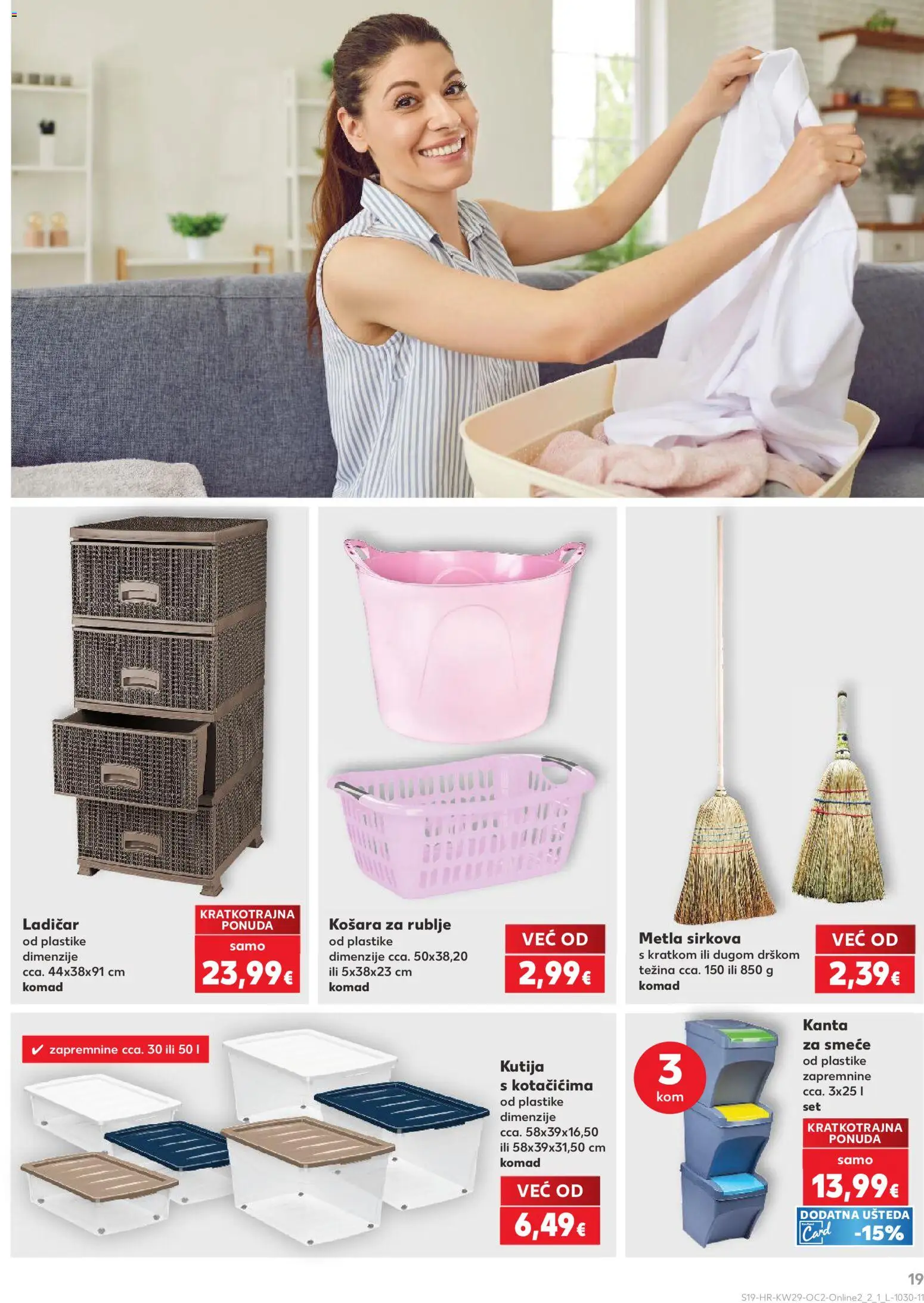 Kaufland HR akciós ujság - amely érvényes a következő dátumtól: 2026.07.15. | Oldal: 19