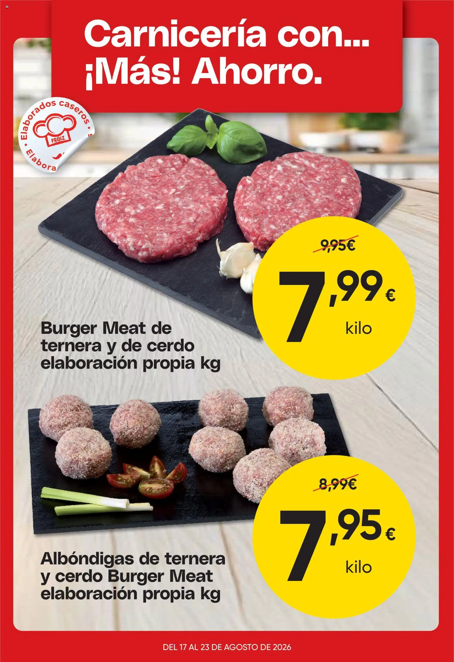 Froiz Oferta semanal │ válido desde el 17/08/2026 | Página: 4 | Productos: Cerdo