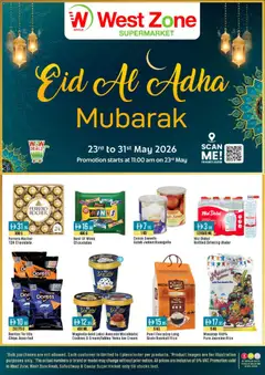 Preview of Westzone Supermarket catalogue valid from 23.05.2026