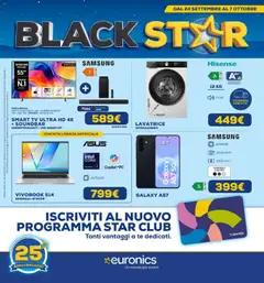 Anteprima del volantino Euronics volantino valido a partire dal 24/09/2026
