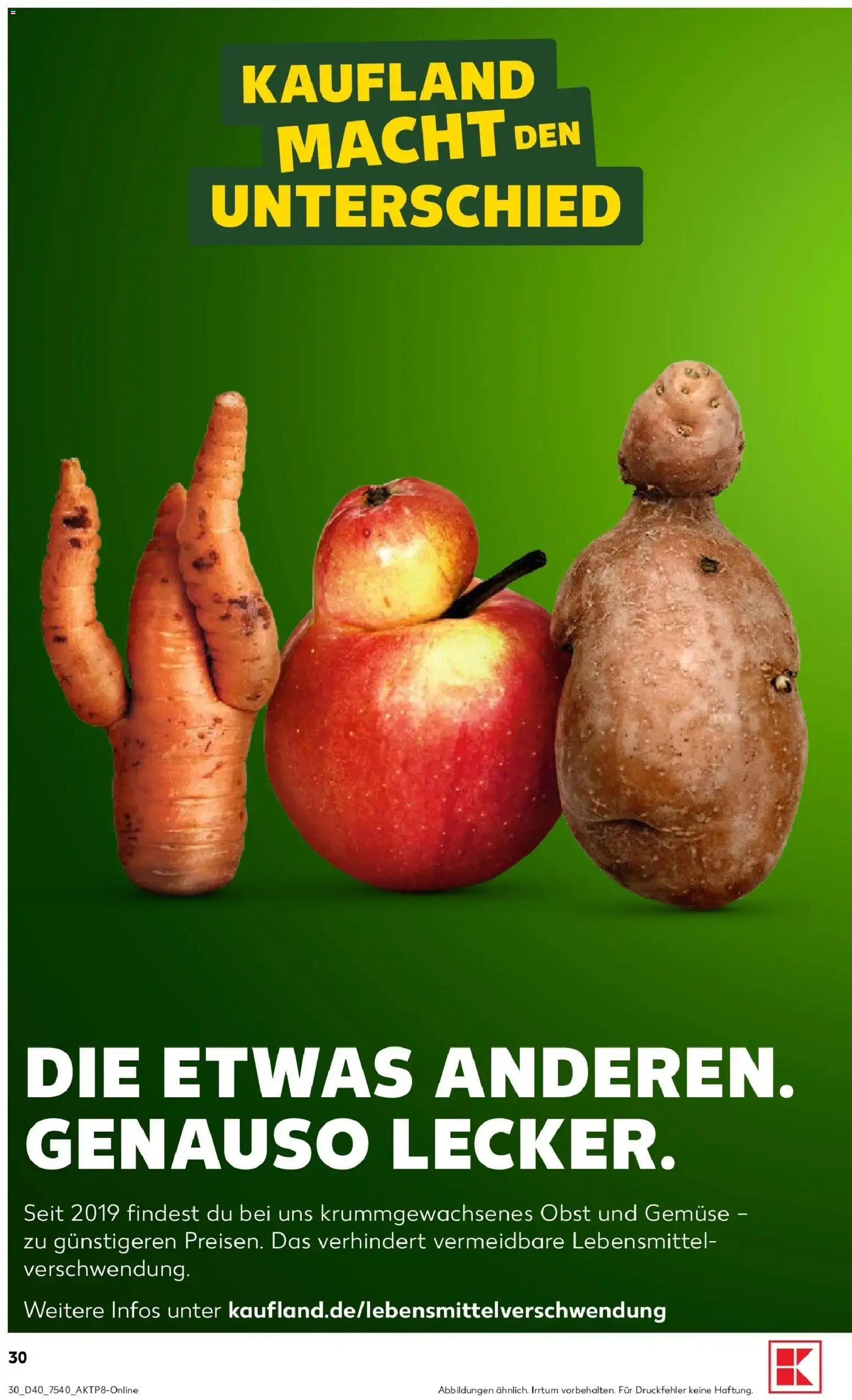 Prospekt Kaufland ab 28.09.2026 » Angebote Online zum Blättern | Seite: 40 | Produkte: Gemüse, Obst