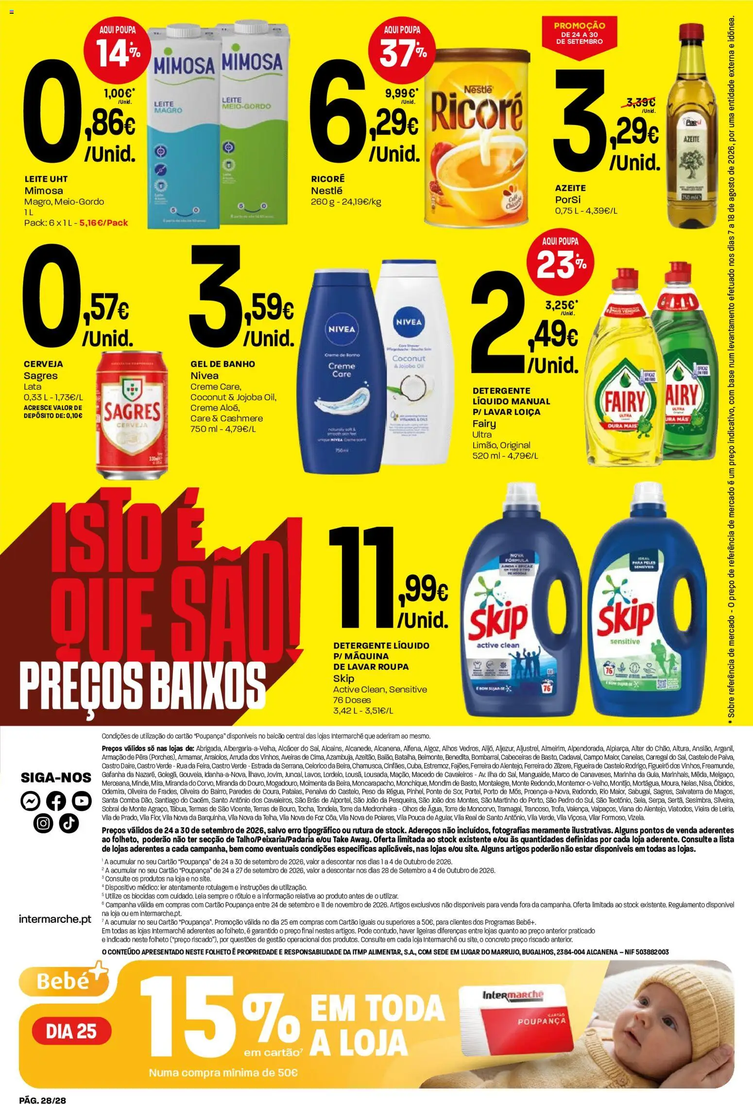Intermarché folheto Contact │ válido de 24/09/2026 | Página: 28