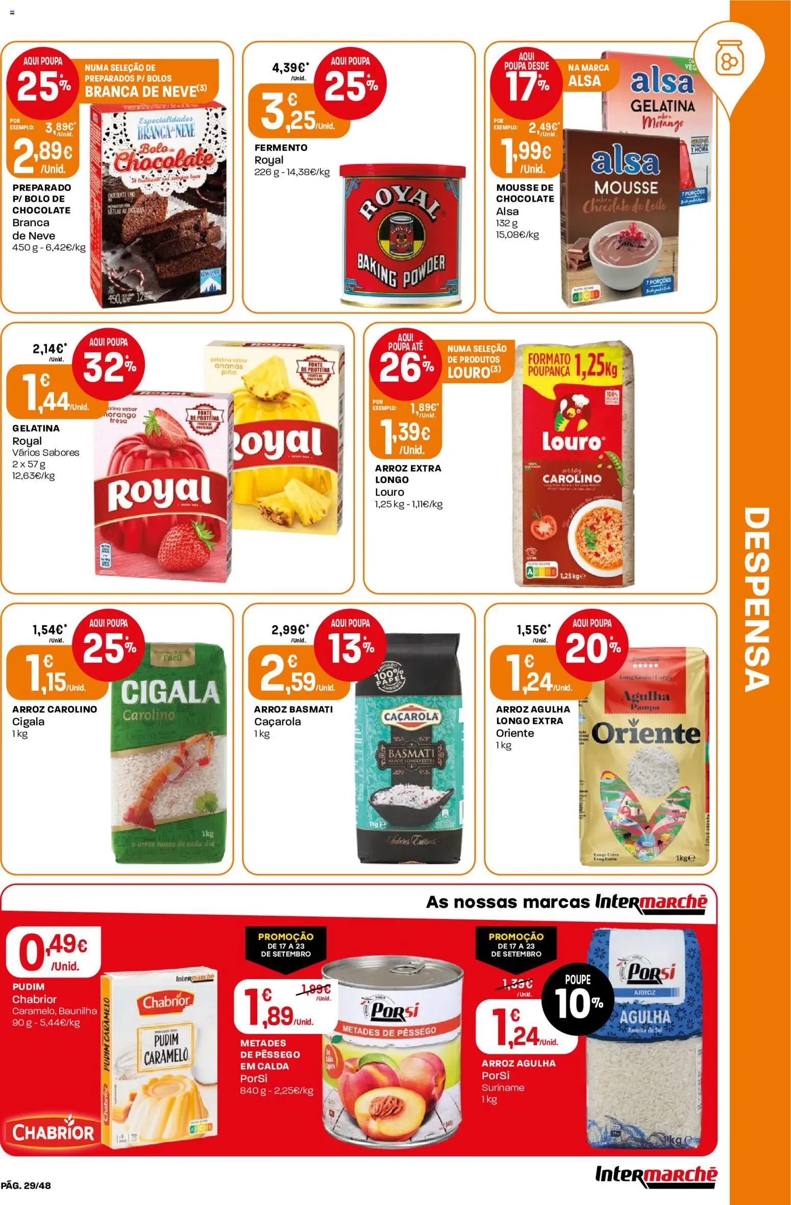Intermarché folheto │ válido de 17/09/2026 | Página: 29