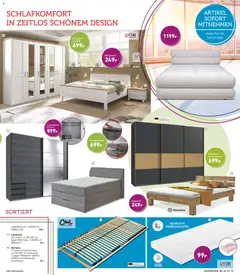Möbel Martin Prospekt 	 ab 01.05.2026 gültig | Seite: 19 | Produkte: Matratze, Lattenrost, Boxspringbett, Schrank