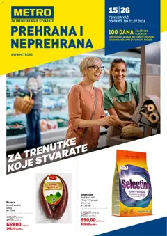 Metro katalog - pregled Metro kataloga - važi od 09.07.2026