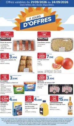 Costco - Prévisualisation de Costco 4 jours d'offres valide à partir de 21/09/2026