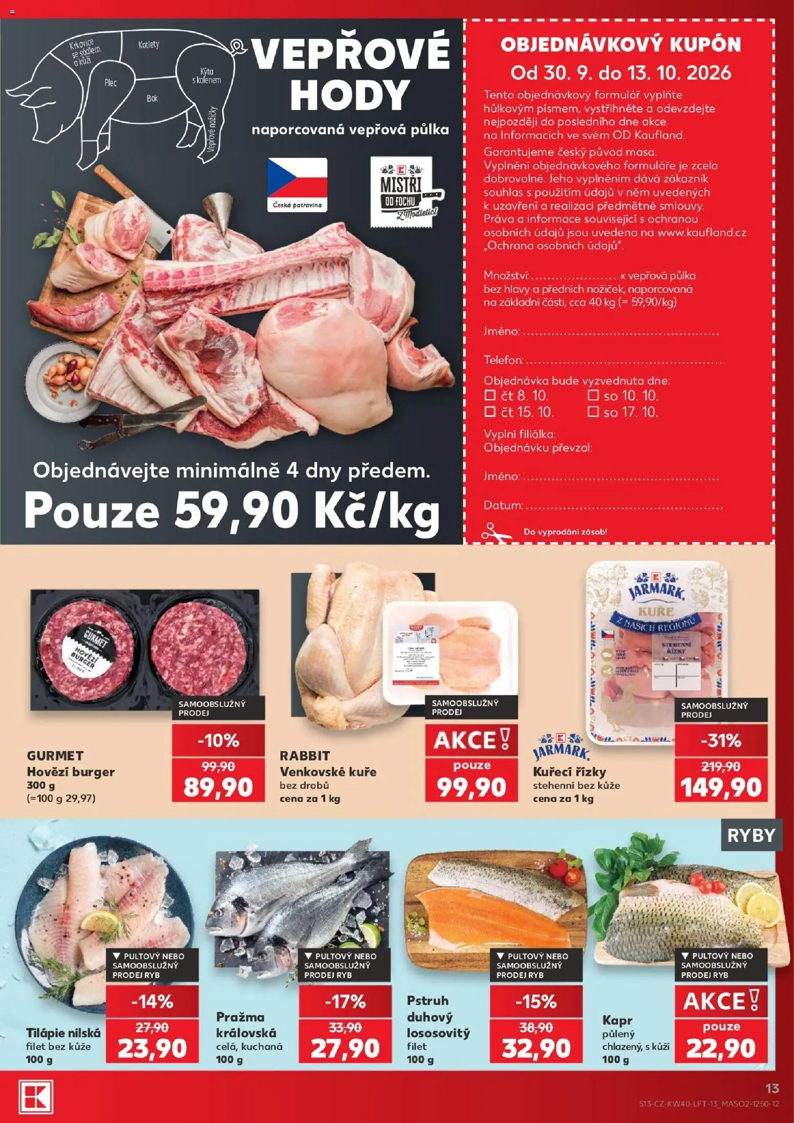 Kaufland leták od 30.09.2026 | Strana: 13