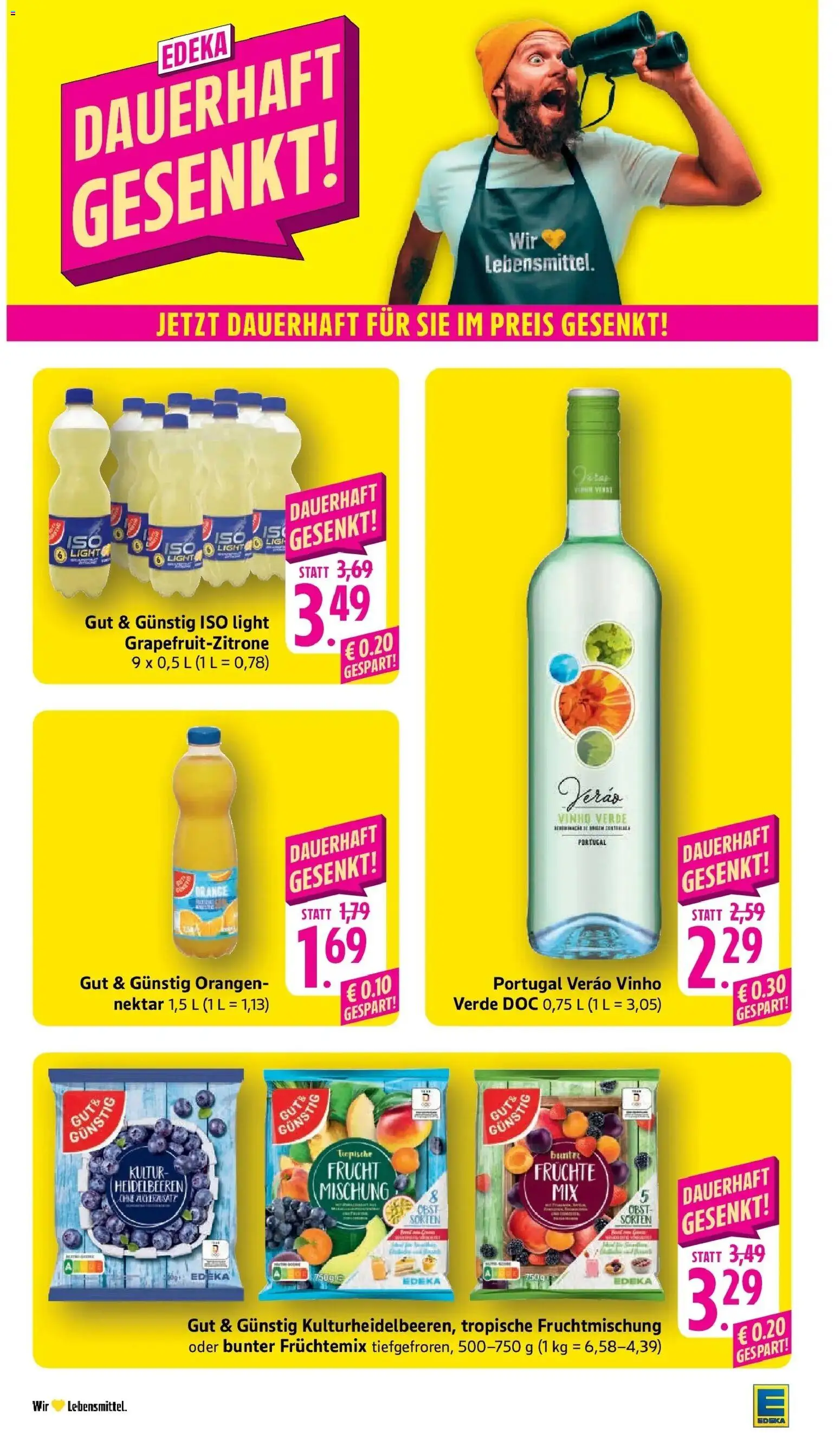 Edeka Prospekt Eislingen – gültig ab 27.07.2026 | Seite: 38 | Produkte: Orangen, Heidelbeeren, Obst