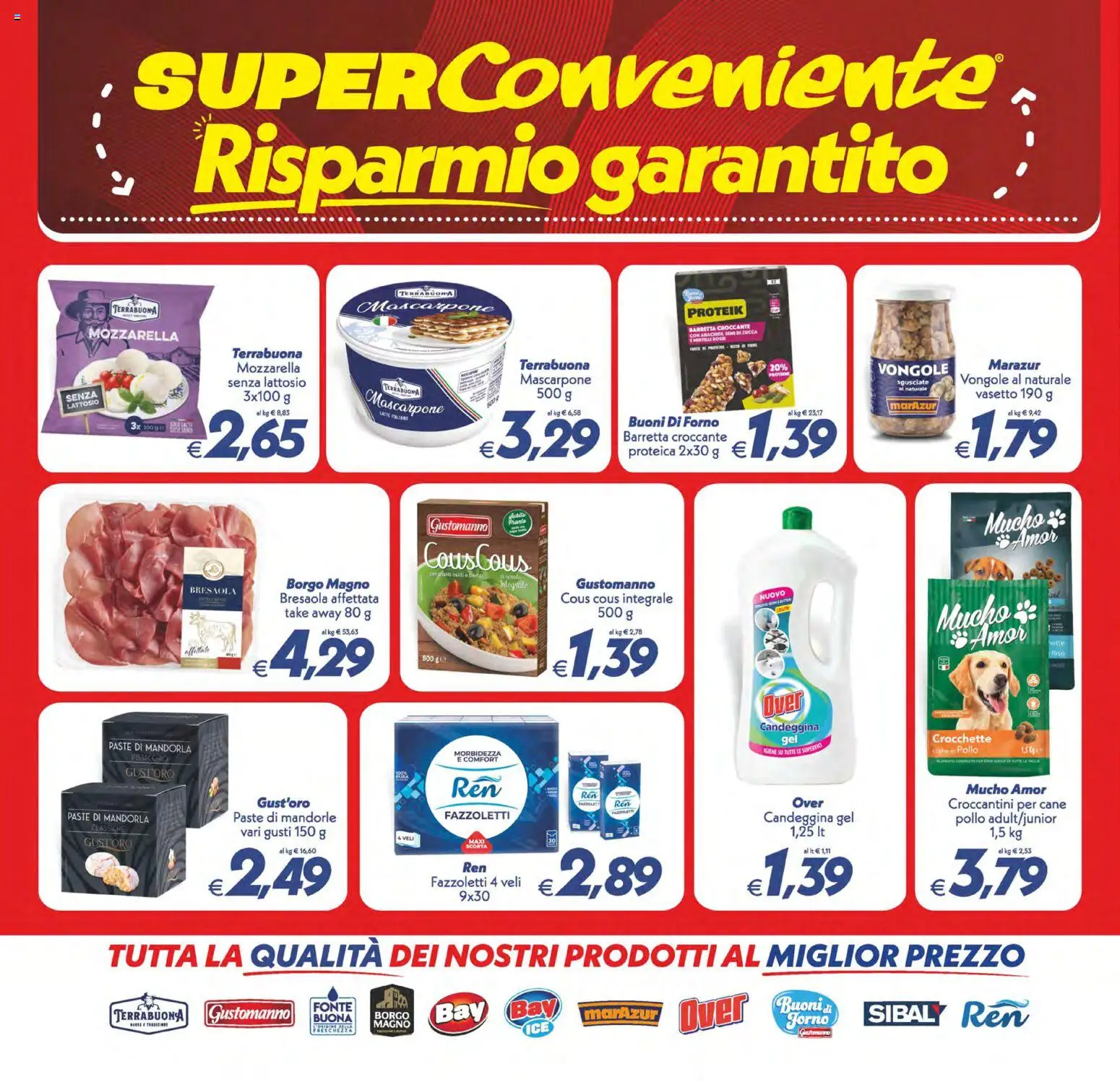 Volantino SuperConveniente del 11/09/2026 | Pagina: 18 | Prodotti: Pollo, Bresaola, Latte, Semi di zucca