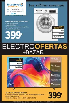 Vista previa E.Leclerc folleto Electro válido desde el 14/10/2026