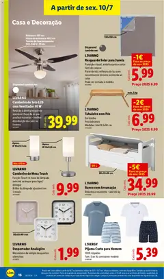 Pré-visualização LIVARNO Candeeiro de Teto LED com Ventilador 50 W, Rotação à direita/esquerda ajustável: fluxo de ar que arrefece no verão - melhor distribuição do calor no inverno válido de 06/07/2026 | Página: 16