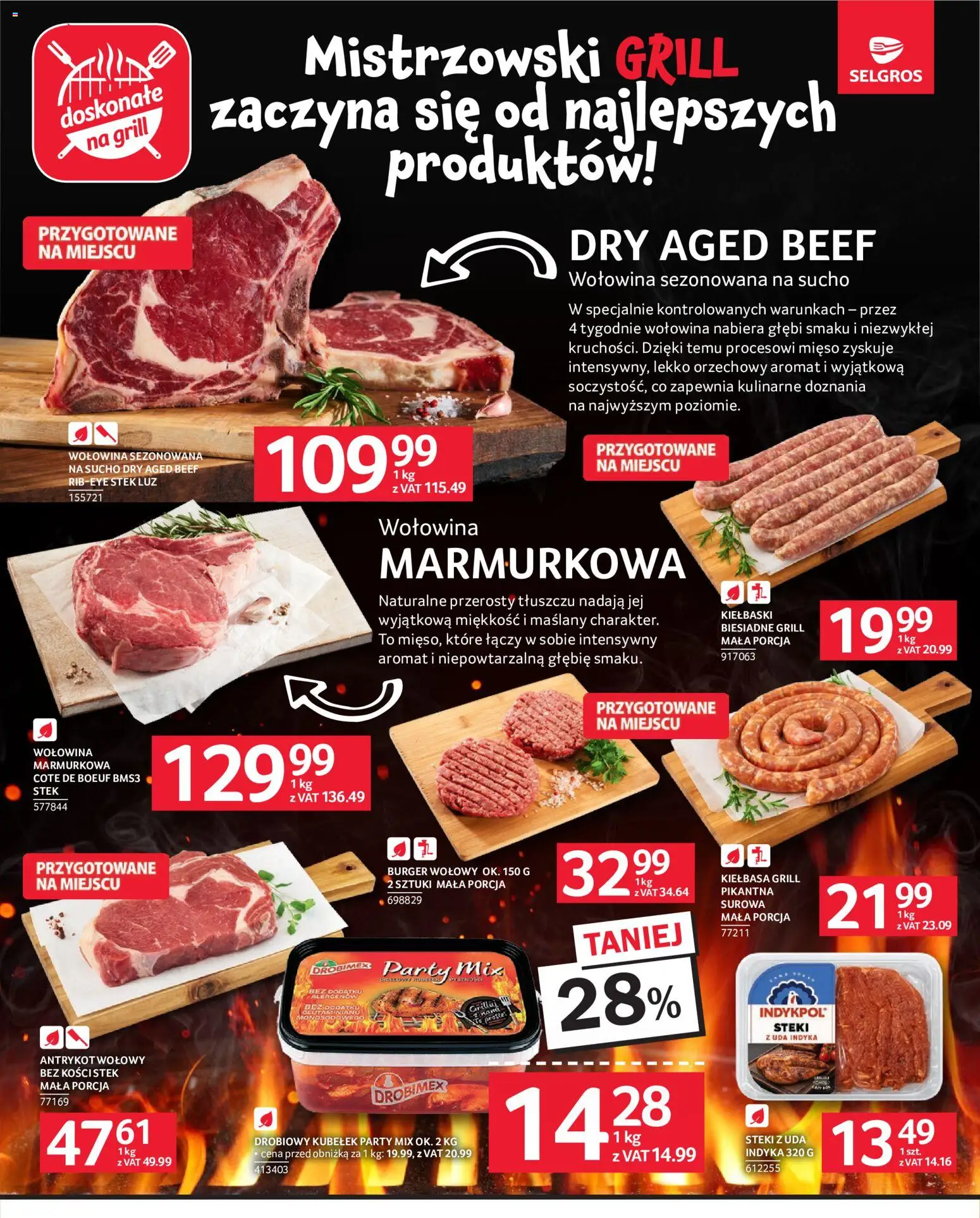 Selgros cash&carry gazetka od 02.06.2026 | Strona: 4 | Produkty: Mięso, Steki, Grill, Wołowina