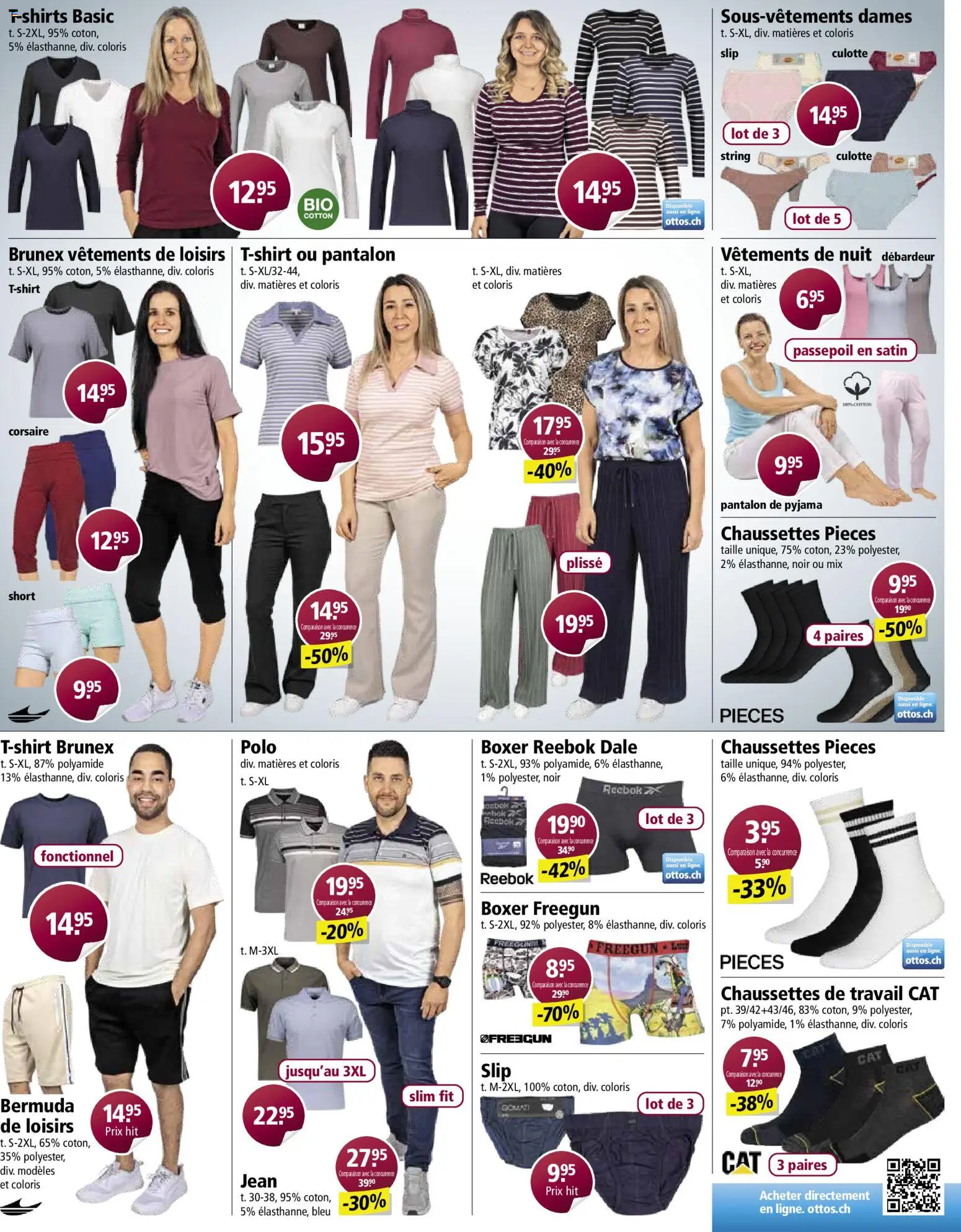 Otto's aktionen FR – gültig ab 28.07.2026 | Seite: 5 | Produkte: Pyjama, Slip, Boxer, Bermuda