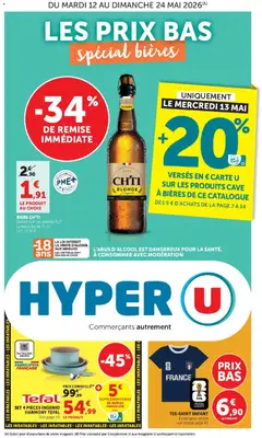 Hyper U - Prévisualisation de Hyper U catalogue valide à partir de 12.05.2026