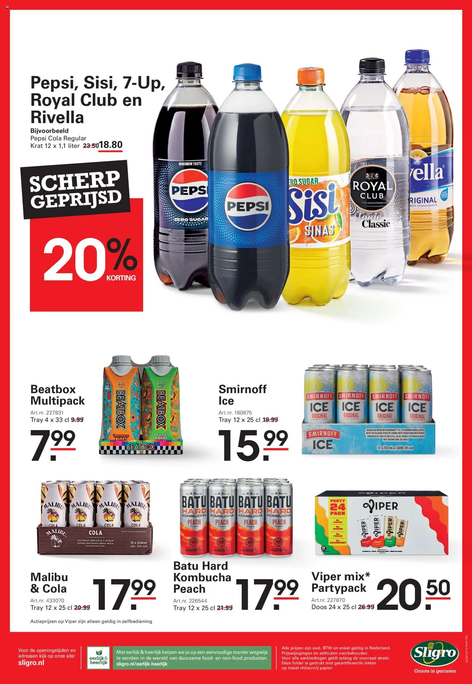 {H1} | Pagina: 8 | Producten: Pepsi, Alcohol, Mango