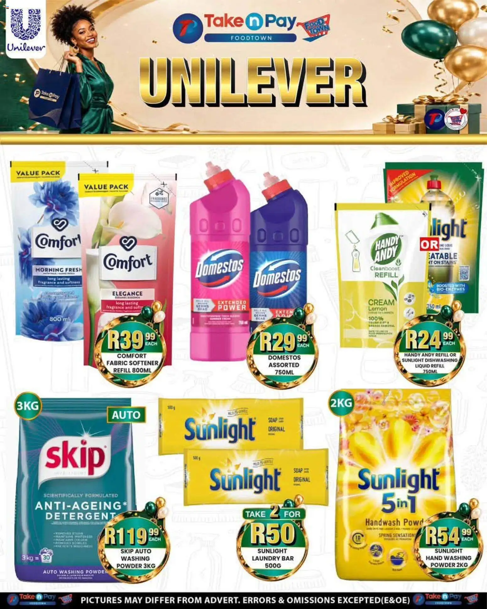 New Take n Pay catalogue – valid from 31/08/2026 | Page: 28 | Products: Powder, Cream, Washing powder, Lemon
