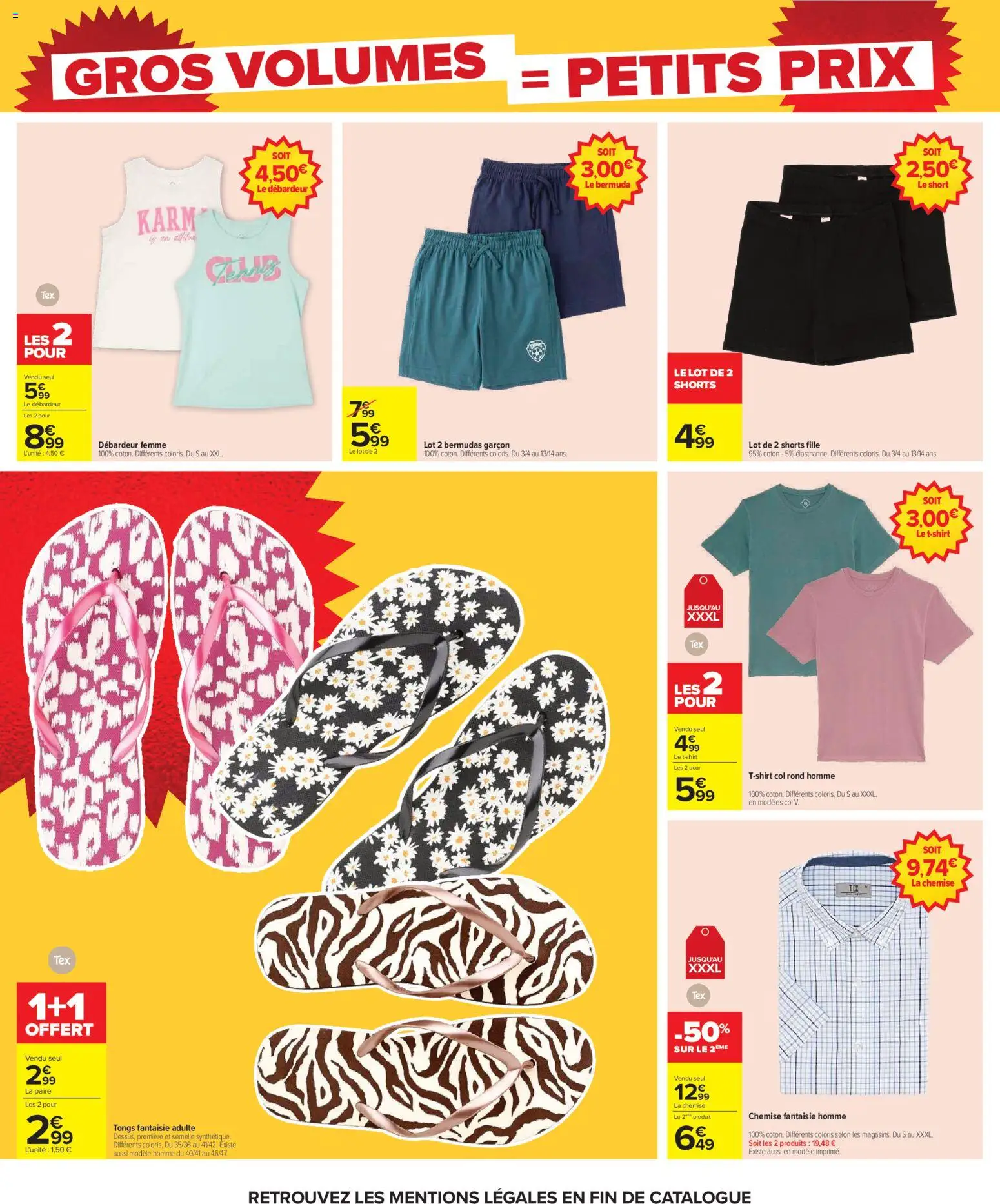 {H1} | Page: 34 | Produits: Coton, Chemise, Débardeur, Tongs