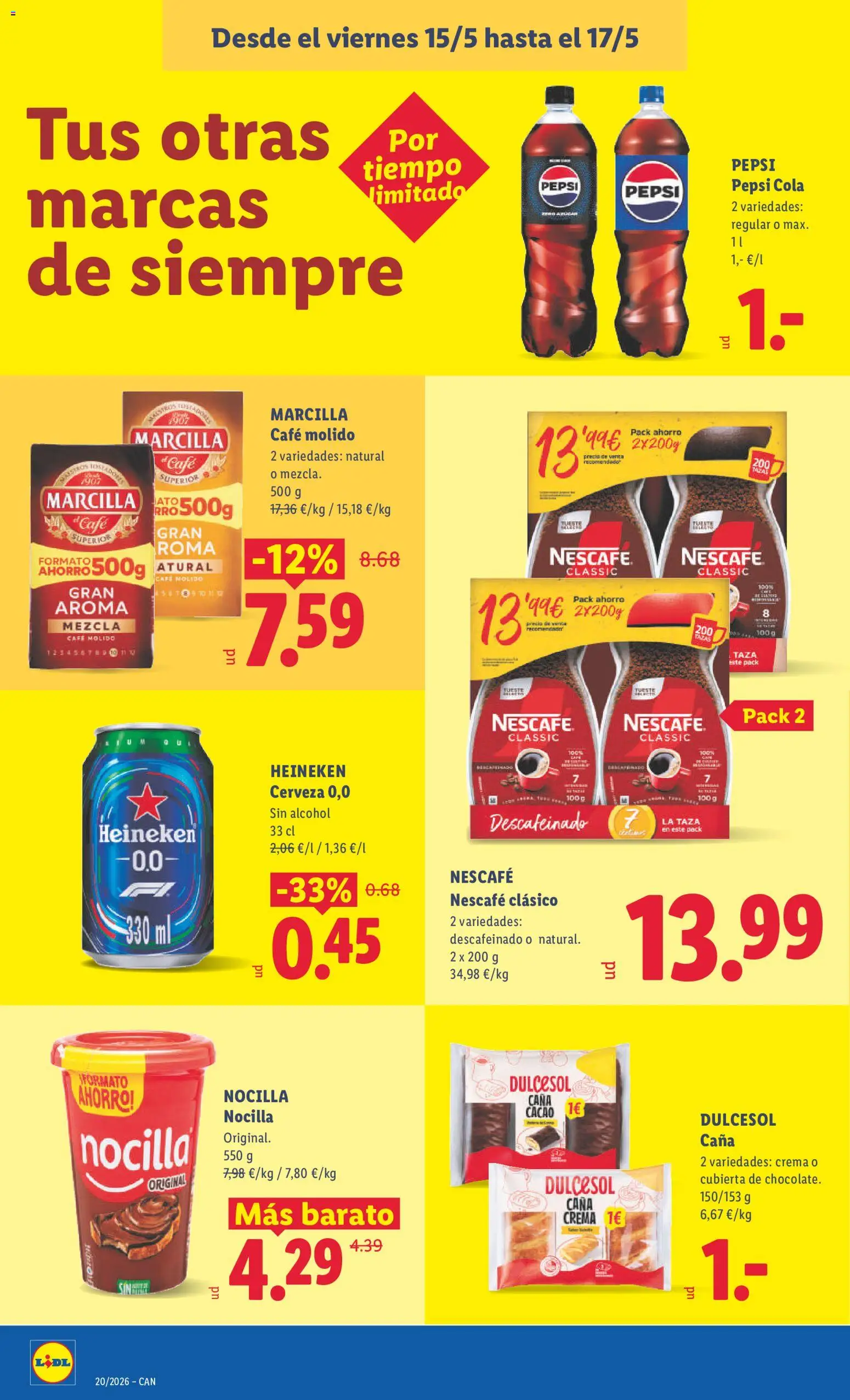 Lidl folleto │ válido desde el 11.05.2026 | Página: 44 | Productos: Café, Café molido, Crema, Σπανάκι