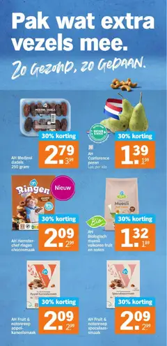 AH Fruit & notenreep appel-kaneelsmaak, AH Fruit & notenreep appel-kaneelsmaak - Voorbeeld van een folder van Albert Heijn, geldig van 31-08-2026 | Pagina: 21