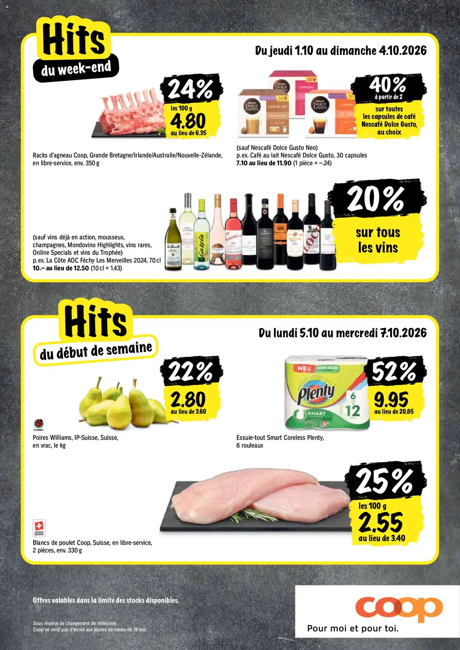 Coop aktionen FR – gültig ab 01.10.2026 | Seite: 20