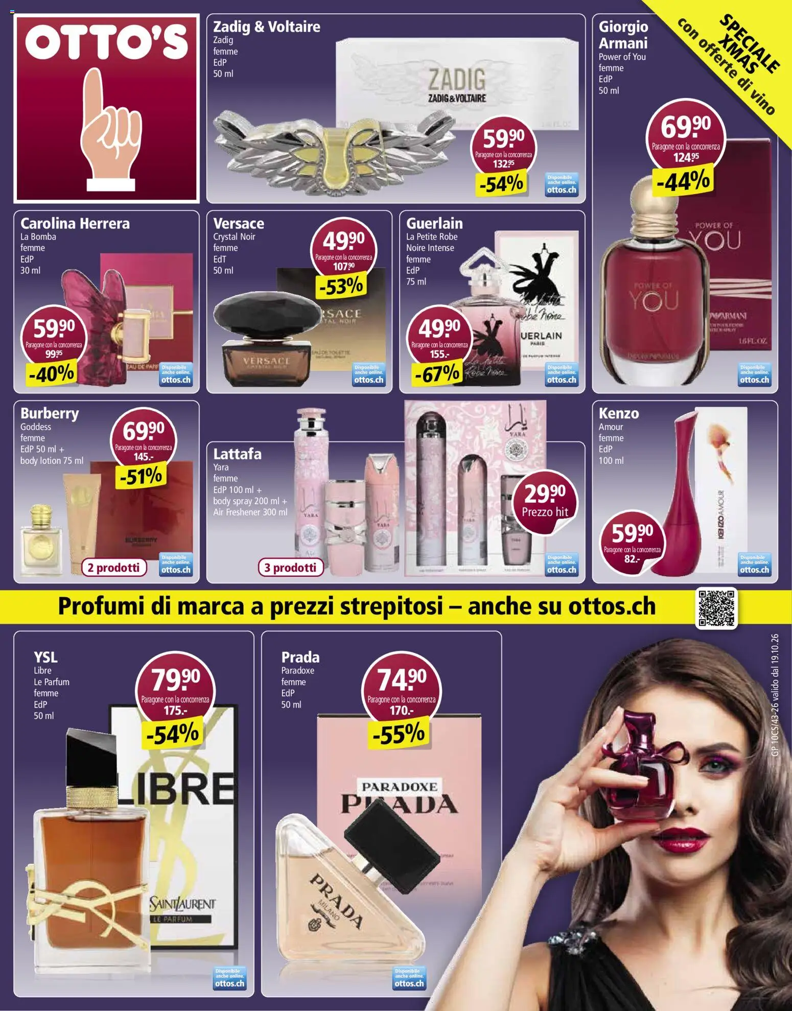 Otto's aktionen Marchio speciale – gültig ab 19.10.2026 | Seite: 1 | Produkte: Parfüm, Body Lotion