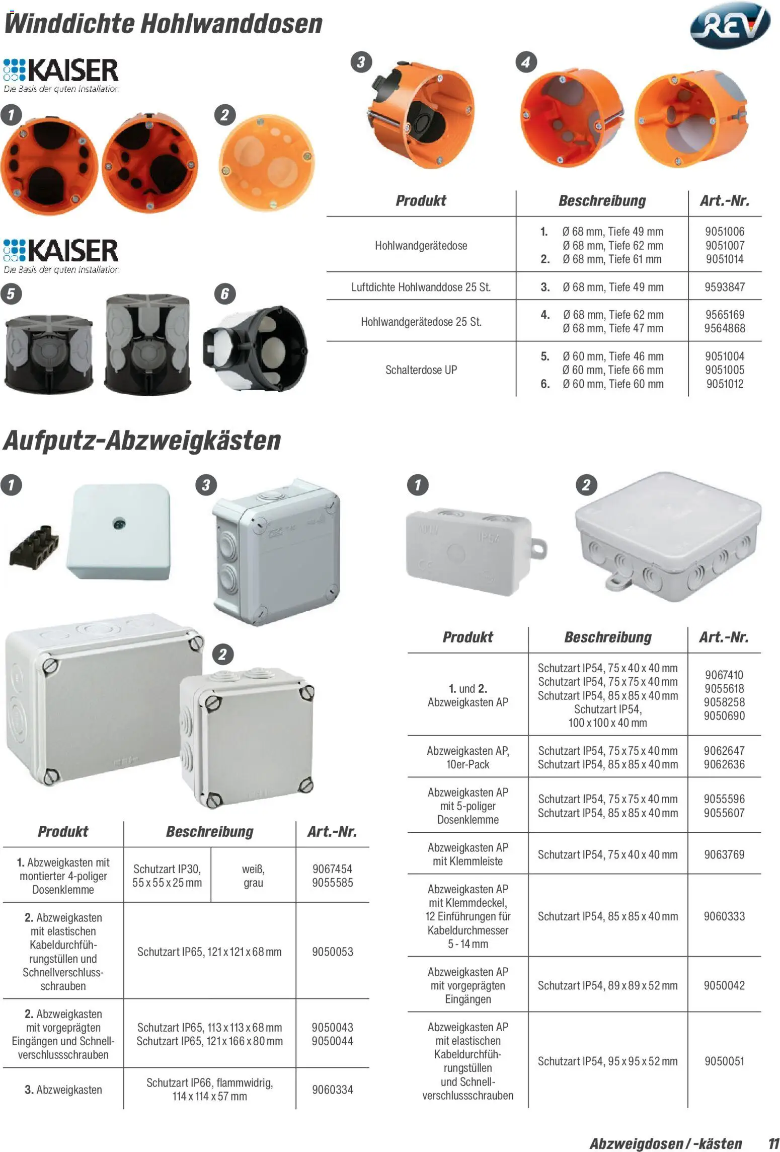 Toom Baumarkt Elektro-Installation 2026 – gültig ab 14.03.2026 | Seite: 11
