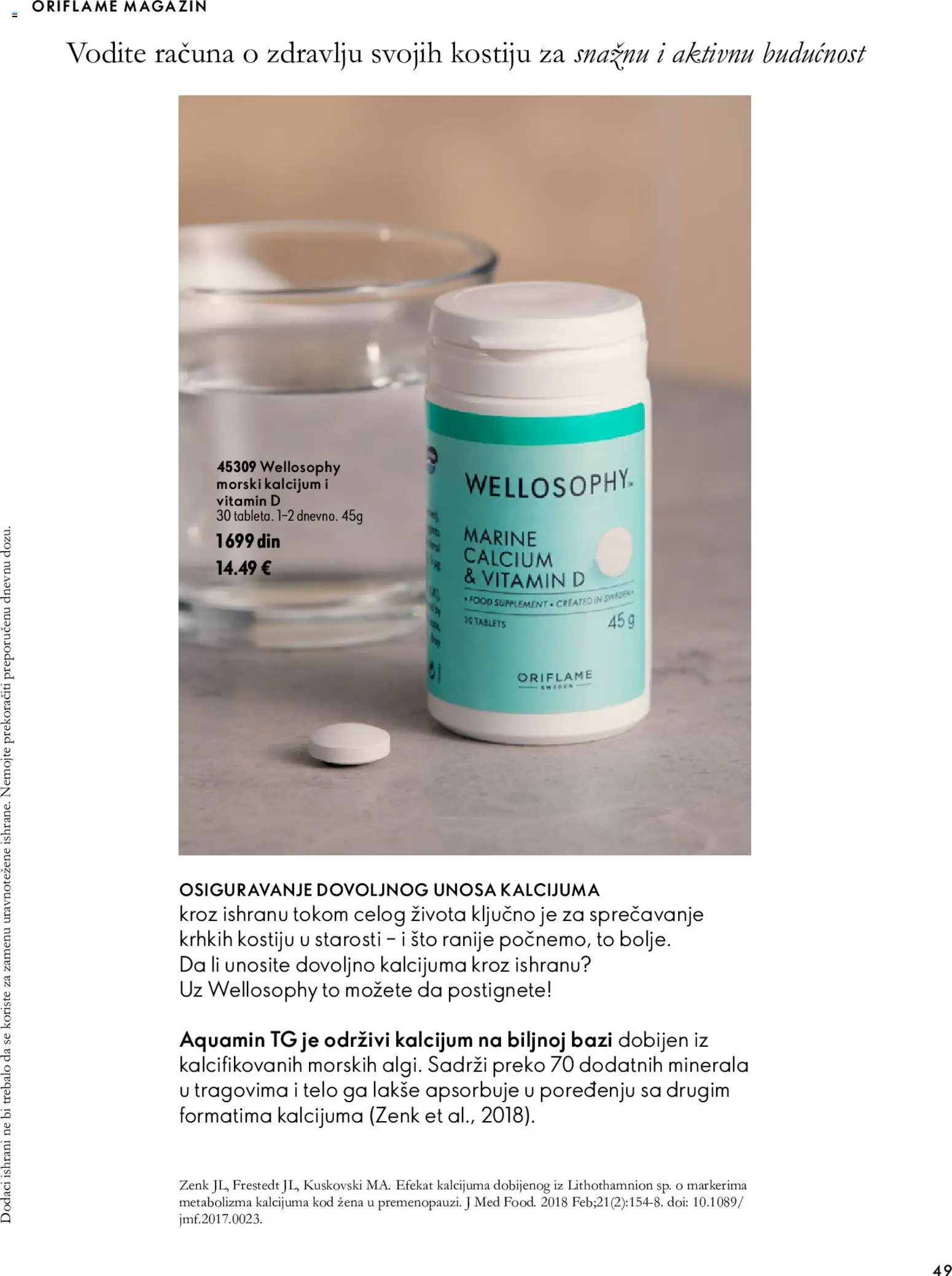 Oriflame katalog - važi od 07.10.2026 | Strana: 49 | Proizvode: Magazin, Sto, Med