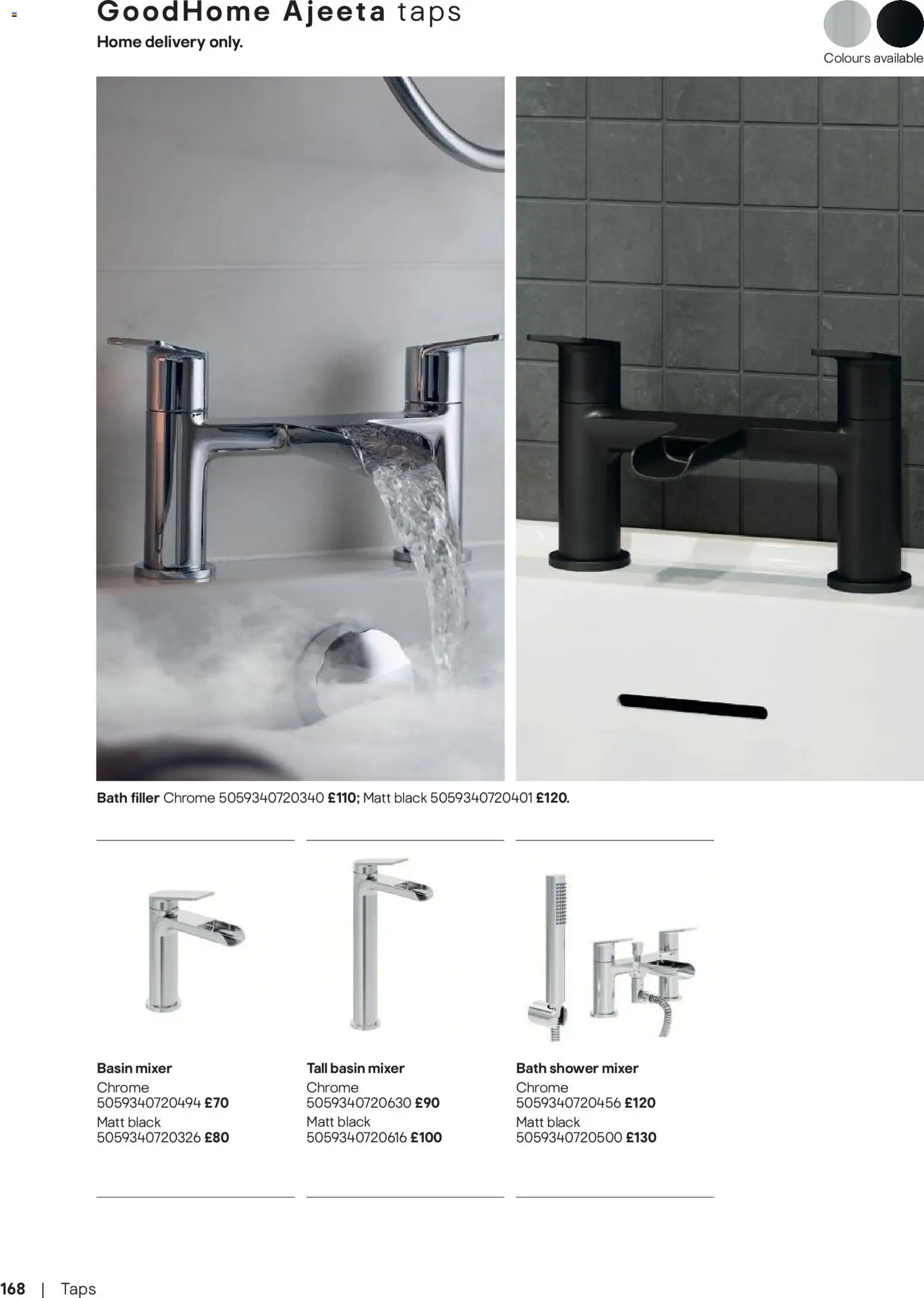 {H1} | Page: 169 | Products: Bath, Shower, Mixer