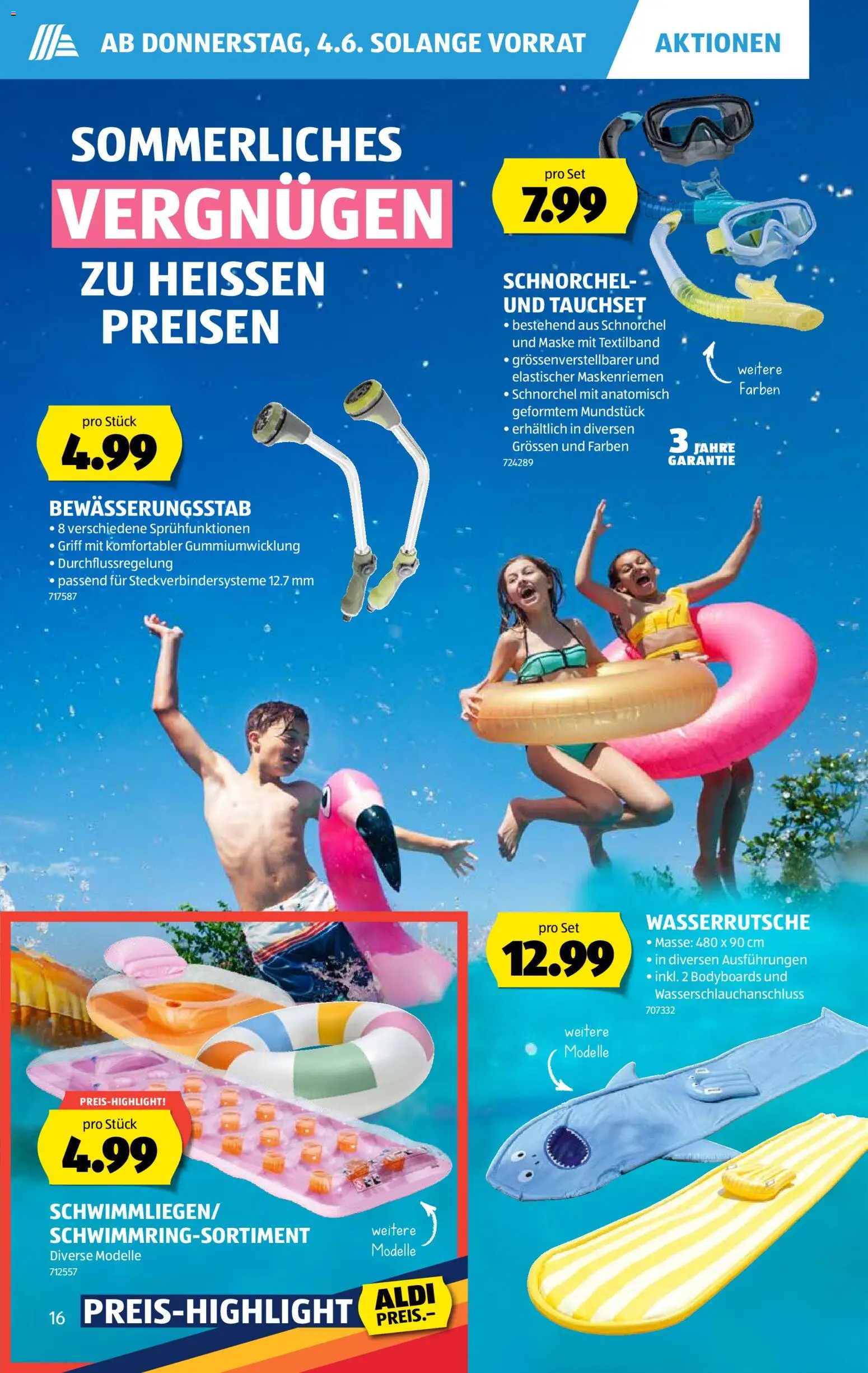 Aldi aktionen – gültig ab 04.06.2026 | Seite: 16 | Produkte: Maske