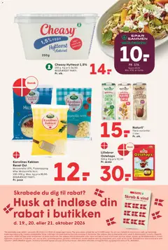 Spar - Tilbudsavis uge 42 gyldig fra 16/10/2026 | Side: 11 | Produkter: Ost, Pizza, Hytteost, Ostehaps