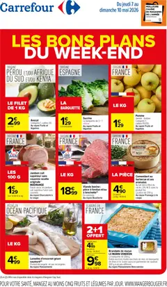 Carrefour - Prévisualisation de Carrefour les bons plans du week-end valide à partir de 07.05.2026