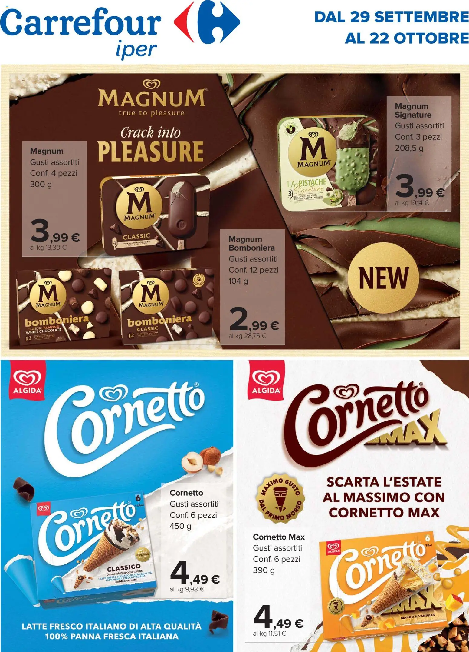 Volantino Carrefour del 29/09/2026 | Pagina: 1