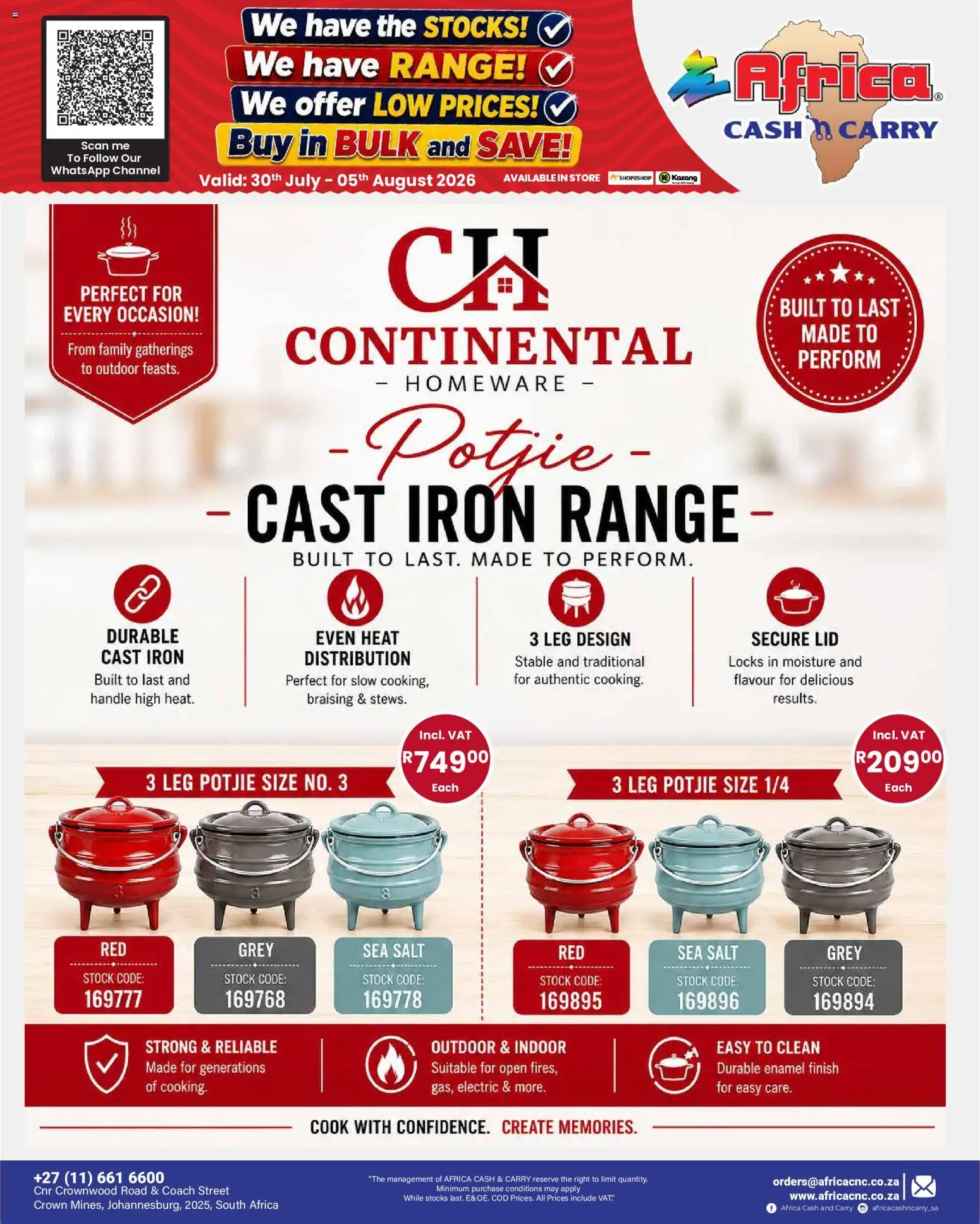 New Africa Cash & Carry catalogue – valid from 30/07/2026 | Page: 44