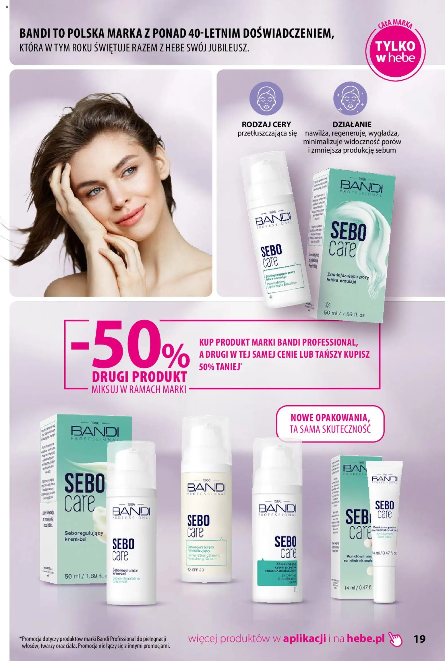 Hebe gazetka - Katalog od 04.08.2026 | Strona: 19 | Produkty: Krem