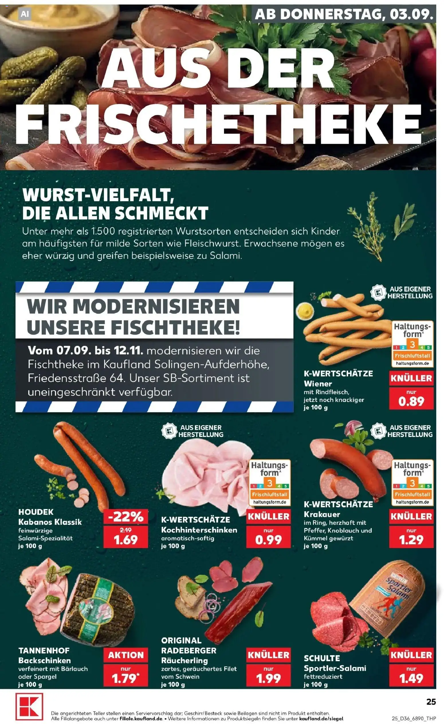 Prospekt Kaufland ab 03.09.2026 » Angebote Online zum Blättern | Seite: 25 | Produkte: Beilagen, Spargel, Knoblauch, Rindfleisch