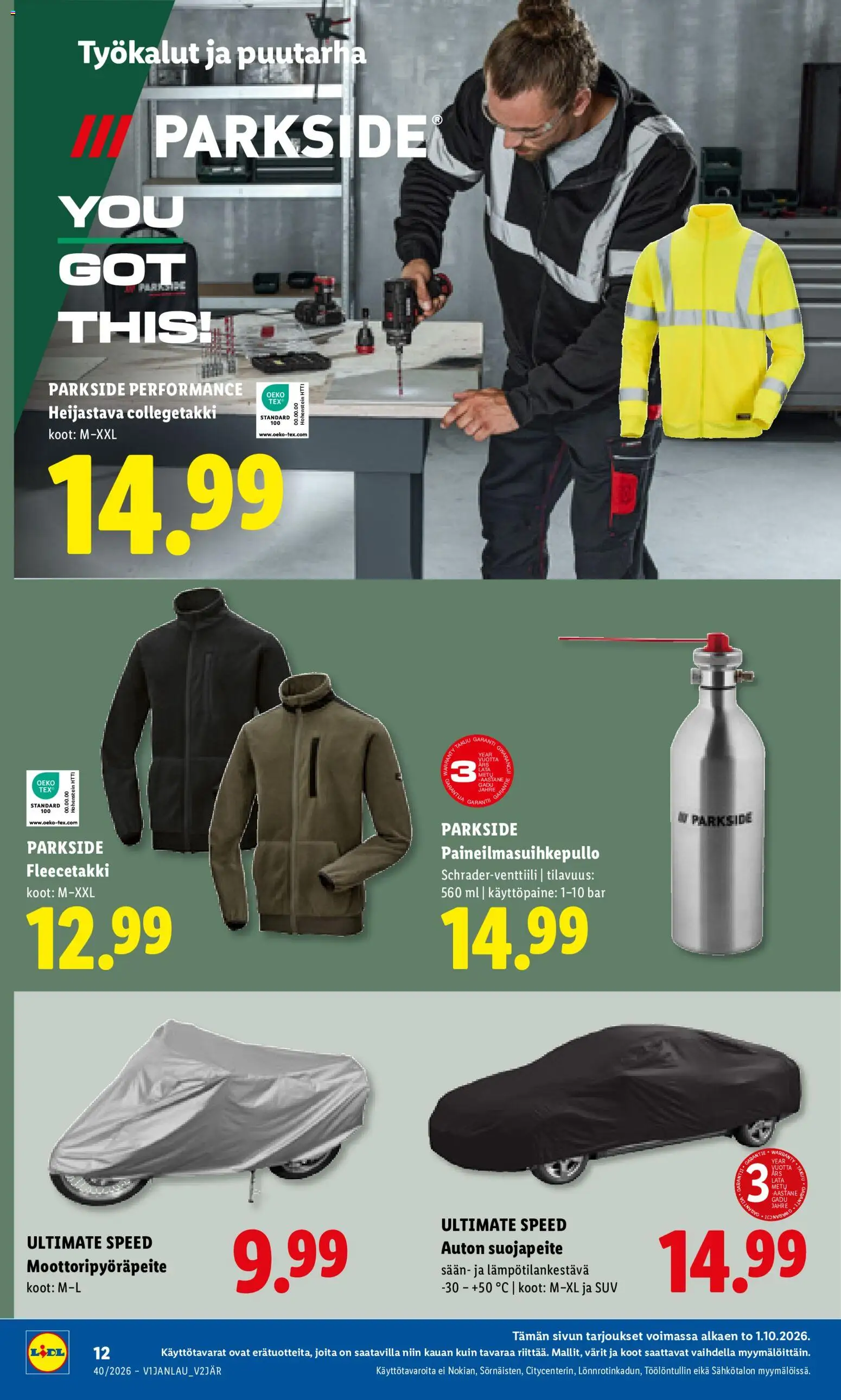 Lidl tarjoukset Helsinki – voimassa 01/10/2026 alkaen | Sivu: 16
