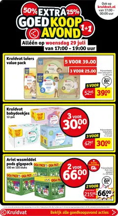 Kruidvat folder week 31 - Voorbeeld van een folder van Kruidvat, geldig van 28-07-2026 | Pagina: 16 | Producten: Wasmiddel, Kan, Babydoekjes, Festék