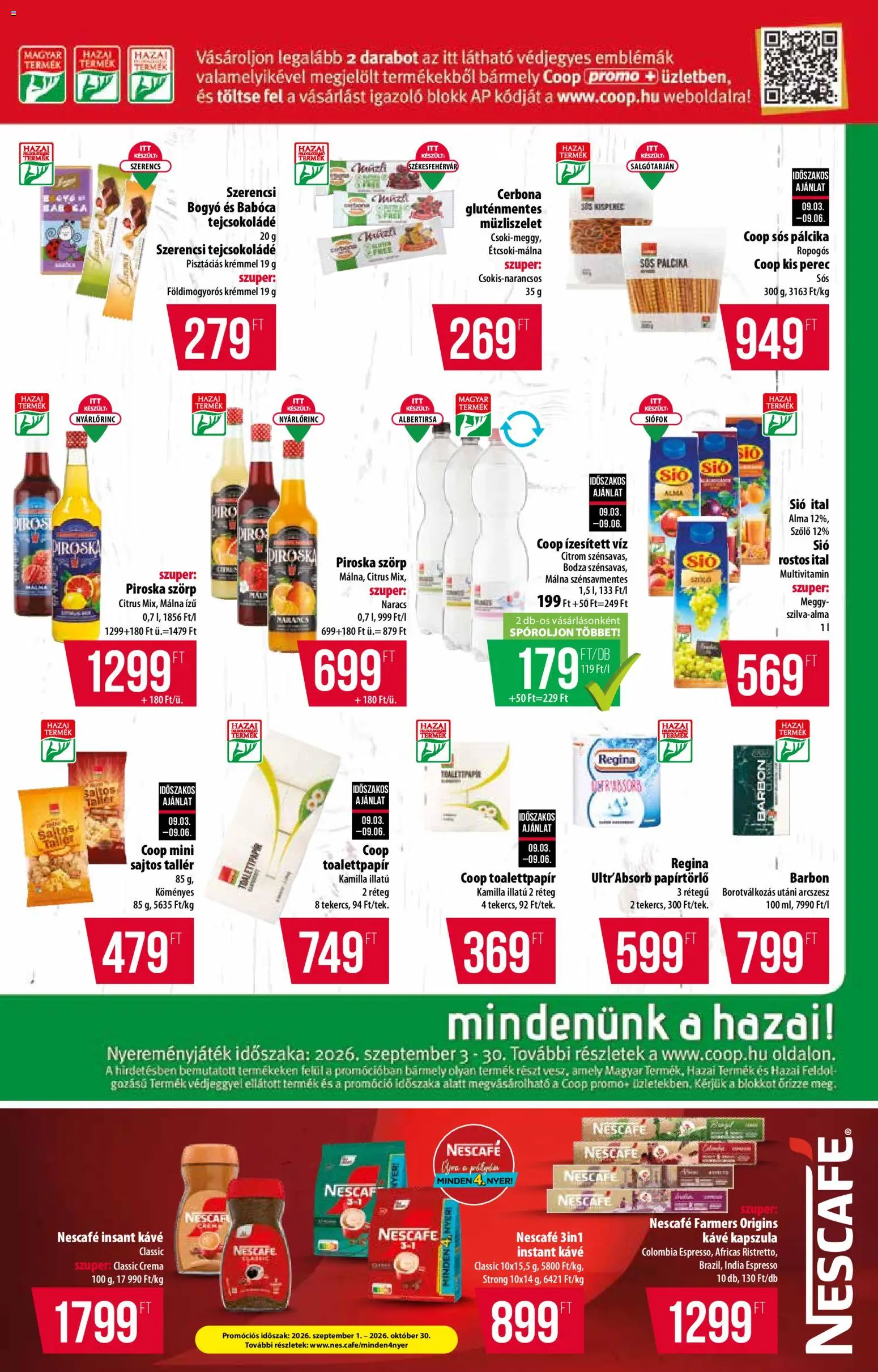 COOP akciós ujság - amely érvényes a következő dátumtól: 2026.09.03. | Oldal: 5